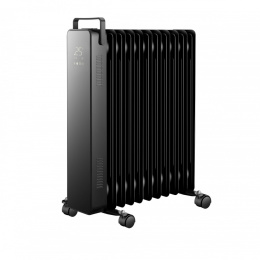 Grzejnik elektryczny olejowy 2500W BLACK 11 ŻEBEREK