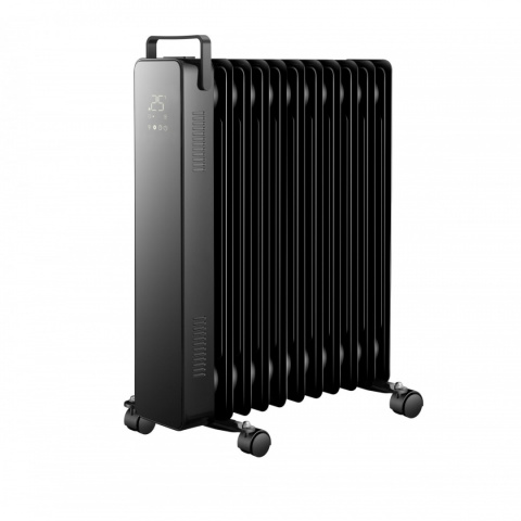 Grzejnik elektryczny olejowy 2500W BLACK 11 ŻEBEREK