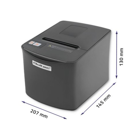 Qoltec Drukarka paragonowa | bonowa | termiczna | USB