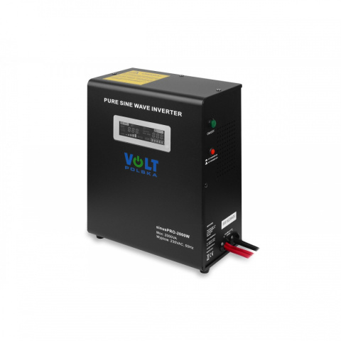 SINUS PRO 2000 W 24/230V + 2xAkumulator 100Ah + Kabel łaczący