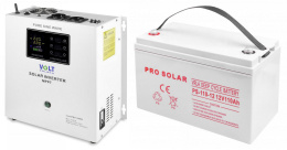Sinus Pro 1500S + DEEP Cycle VPRO Solar 110Ah