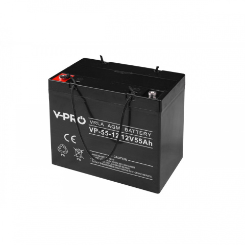 Sinus Pro 800W + Akumulator VPRO 55Ah Zestaw Awaryjny