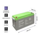 Zestaw solarny Inwerter 3,5W 100A/24V + 2x akumulator 150A