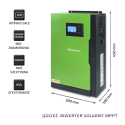 Inwerter solarny Off-Grid 5,5KW + 4 x Akumulator GEL 110Ah Zestaw