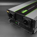 Qoltec Przetwornica napięcia Monolith | 2000W | 4000W | 12V na 230V | Czysty Sinus
