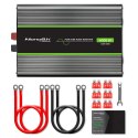 Qoltec Przetwornica napięcia Monolith | 2000W | 4000W | 12V na 230V | Czysty Sinus