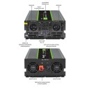 Qoltec Przetwornica napięcia Monolith | 2000W | 4000W | 12V na 230V | Czysty Sinus