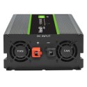 Qoltec Przetwornica napięcia Monolith | 2000W | 4000W | 12V na 230V | Czysty Sinus