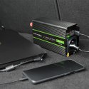 Qoltec Przetwornica napięcia Monolith | 300W | 600W | 12V na 230V | Czysty Sinus
