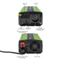 Qoltec Przetwornica napięcia Monolith | ładowanie baterii | UPS | 300W | 600W | 12V na 230V | Czysty Sinus
