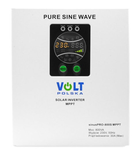 Zasilacz awaryjny UPS 800VA/500W+ Akumulator 100Ah