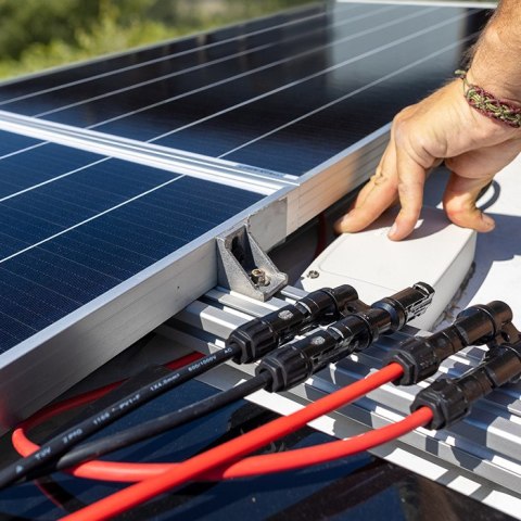 Qoltec Zestaw narzędzi solarnych kompatybilnych ze złączami MC4