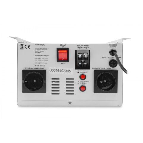 Sinus Pro 800S + Akumulator 100Ah Volt Polska Stała faza