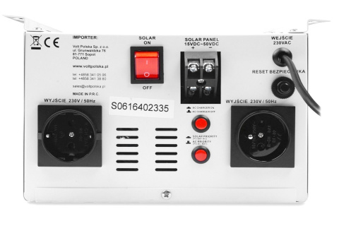 Sinus Pro 800S + Akumulator 100Ah Volt Polska Stała faza
