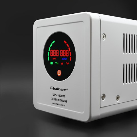 Zasilacz UPS do pieca gazowego CO 1000VA+100Ah Akumulator