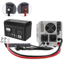 Zasilacz UPS do pieca gazowego CO 1000VA+100Ah Akumulator