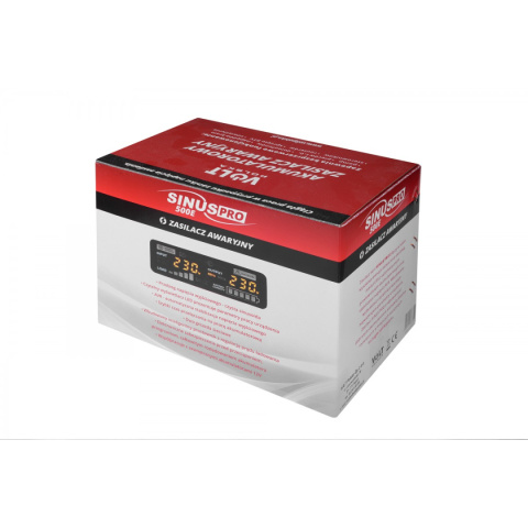 Zasilacz awaryjny sinus pro 500E + Akumulator 100Ah