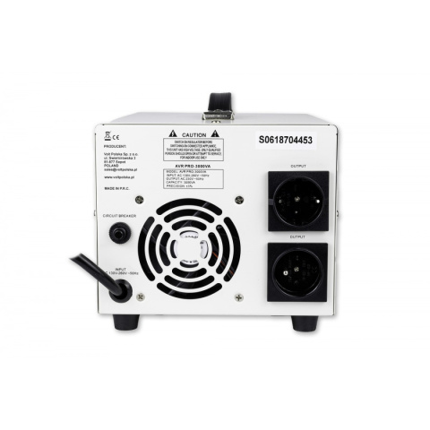 AVR PRO 3000 (3000VA) 3% STABILIZATOR NAPIĘCIA SIECIOWEGO