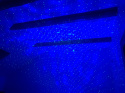PROJEKTOR LED RGB BLUETOOTH Z WBUDOWANYM GŁOŚNIKIEM I SENSOREM DŹWIĘKU STEROWANY PILOTEM