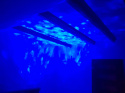 PROJEKTOR LED RGB BLUETOOTH Z WBUDOWANYM GŁOŚNIKIEM I SENSOREM DŹWIĘKU STEROWANY PILOTEM