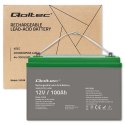 Qoltec Akumulator AGM | 12V | 100Ah | max 1200A