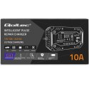 Qoltec Inteligentna ładowarka do akumulatora STD AGM GEL LiFePO4 z funkcją naprawy |12-24V |10A | LCD | 9 trybów