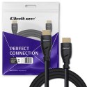 Qoltec Kabel HDMI v2.1 Ultra high speed 4K 8K | 120Hz | 5m