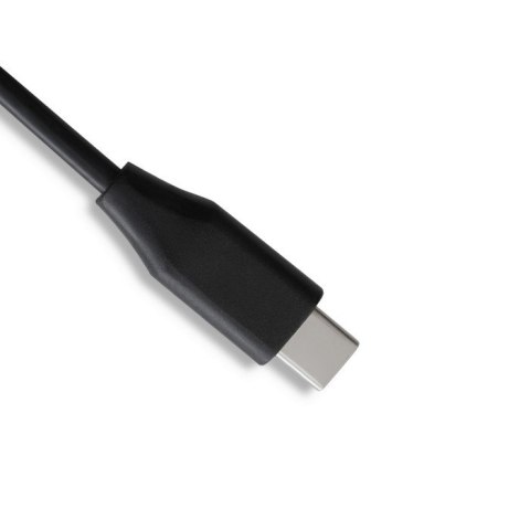 Qoltec Ładowarka GaN POWER PRO | 1xUSB-C | 65W | 5-20V | 3-3.25A | Czarna