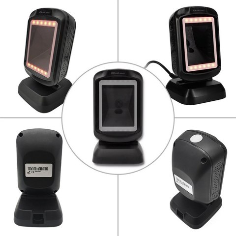 Qoltec Stacjonarny czytnik kodów 1D i 2D | USB