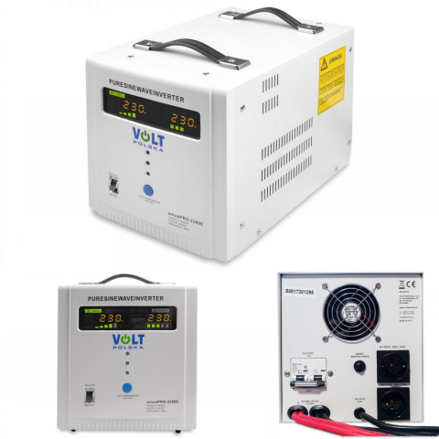 Zasilacz Awaryjny SINUS PRO 2200 E 12/230V (1600/2200W)