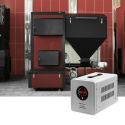 Zasilacz awaryjny Pure Sine Wave UPS 500VA 350W Stała faza + Akumulator 100Ah