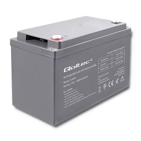 Zasilacz awaryjny Pure Sine Wave UPS 500VA 350W Stała faza + Akumulator 100Ah