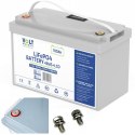AKUMULATOR LiFePO4 12,8V 100 Ah (100A) + LCD + BMS BEZOBSŁUGOWY