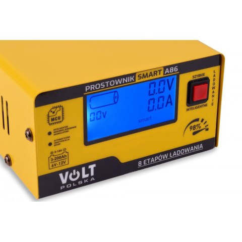 PROSTOWNIK AKUMULATOROWY SMART 6V/12V 15A A86