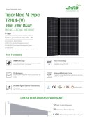 Panel fotowoltaiczny 570W Jinko Solar moduł JKM570N-72HL4-V