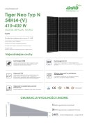 Panel fotowoltaiczny Jinko Solar moduł JKM415N-54HL4-V BF TIGER NEO