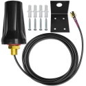 Qoltec Antena 4G LTE dookólna DUAL | 7dBi | Zewnętrzna
