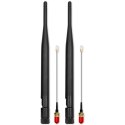 Qoltec Antena Wi-Fi 2.4/2.5 GHz | 5.1/5.8 GHz | dookólna | 5dBi | Wewnętrzna