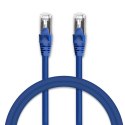 Qoltec Kabel Patchcord FTP | CAT6 | 2 x RJ-45 | 1.5m | High speed | Gold