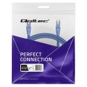 Qoltec Kabel Patchcord FTP | CAT6 | 2 x RJ-45 | 1.5m | High speed | Gold