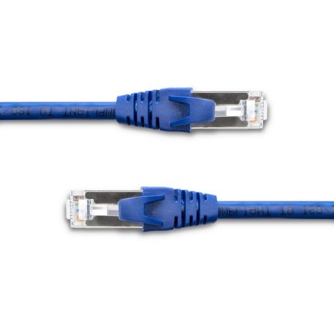 Qoltec Kabel Patchcord FTP | CAT6 | 2 x RJ-45 | 1m | High speed | Gold