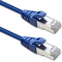 Qoltec Kabel Patchcord FTP | CAT6 | 2 x RJ-45 | 3m | High speed | Gold