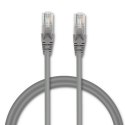 Qoltec Kabel Patchcord UTP | CAT5e | 2 x RJ-45 | 3m | High speed | Gold