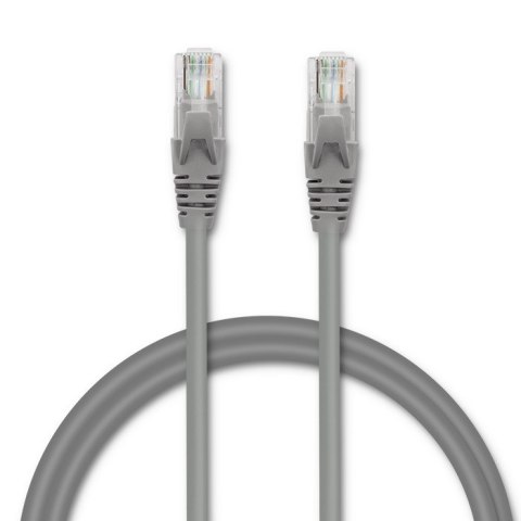Qoltec Kabel Patchcord UTP | CAT5e | 2 x RJ-45 | 3m | High speed | Gold