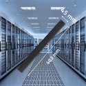 Qoltec Panel zaślepiający do szaf RACK 19" | 1U