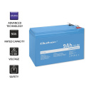 Akumulator LiFePO4 Litowo-Żelazowo-Fosfor | 12.8V | 9Ah | 115.2Wh | BMS