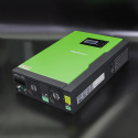Zestaw fotowoltaiczny Hybrydowy inwerter solarny Off-Grid 10KVA 5,5kW 10xPanele 500W 4xAkumulator GEL 200Ah