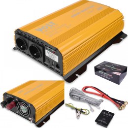 Przetwornica napięcia SINUS PLUS 4000 24/230V (2000/4000W)+pilot Czysty sinus
