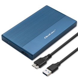 Qoltec Aluminiowa Obudowa | Kieszeń na dysk SSD HDD 2.5