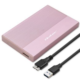 Qoltec Aluminiowa Obudowa | Kieszeń na dysk SSD HDD 2.5